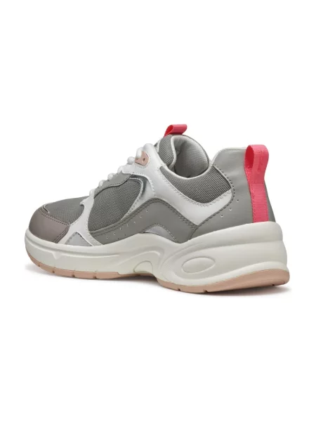 Sneakersy Geox skórzane szare