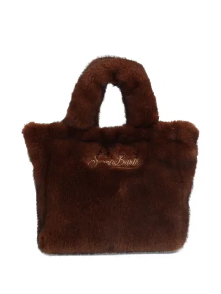 Shopper torbica Mc2 Saint Barth s krznom smeđa