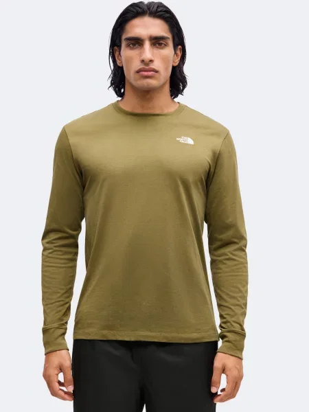 THE NORTH FACE Tričko EVOLUTION SIMPLE DOME olivová