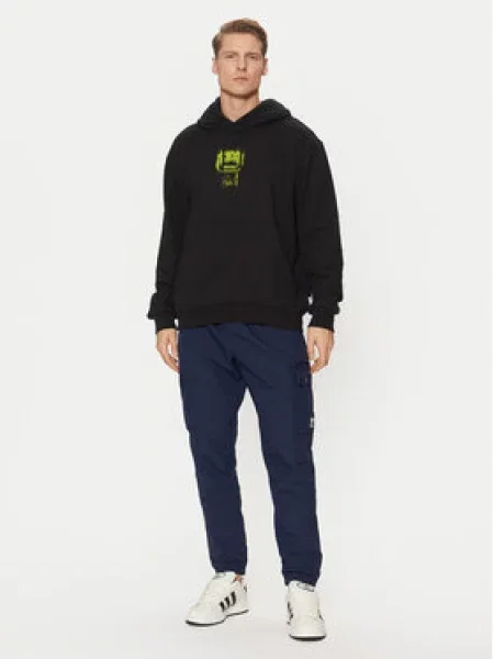 Adidas Mikina Training Supply Fashion Death Metal černá
