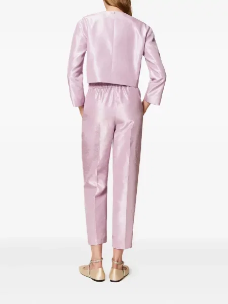 Pantaloni Twinset roz