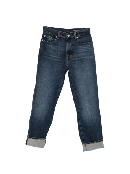 Hlače 7 For All Mankind plava
