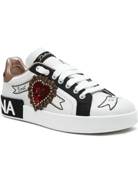 Dolce & Gabbana De piele teniși alb