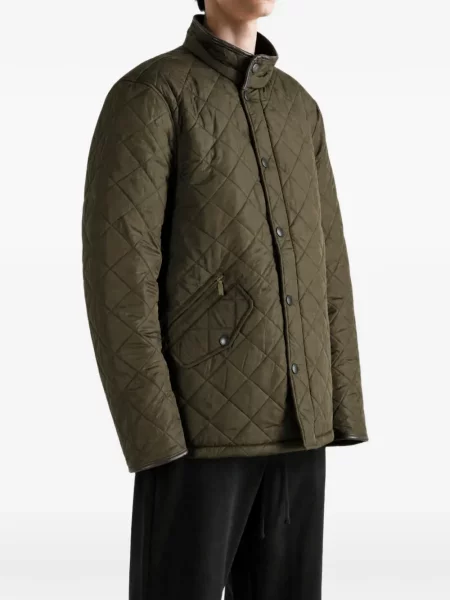 Matlasat geacă Barbour verde