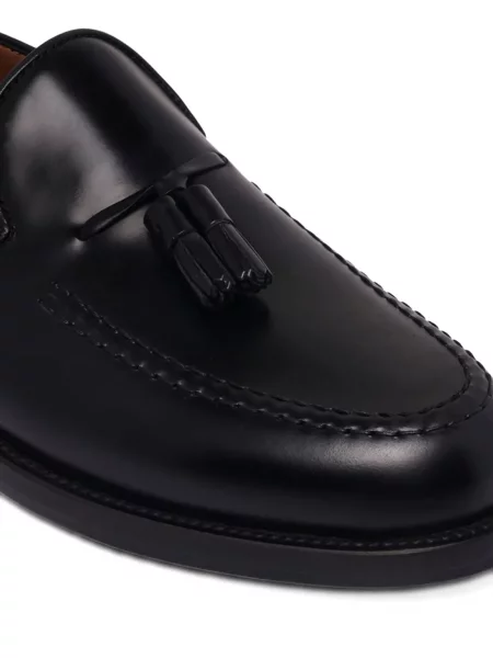 Pantofi loafer Lottusse fără toc negru