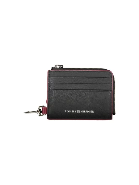 Portfel Tommy Hilfiger elegancki czarny