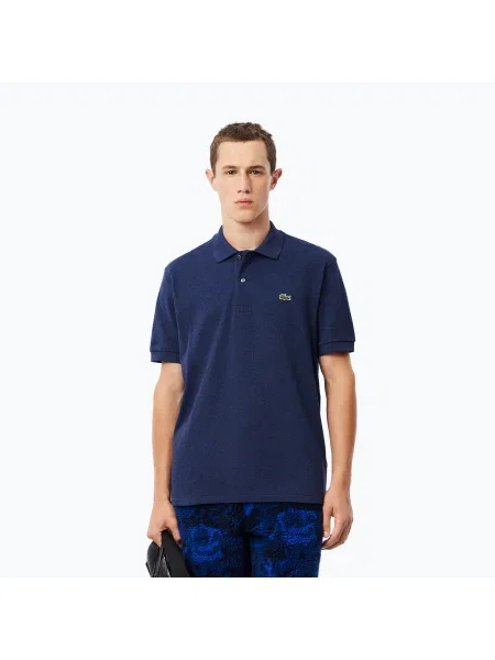 Tricou polo Lacoste pentru bărbați indigo închis albastru