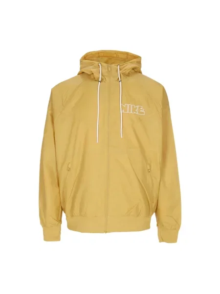 Wiatrówka Nike wiatroszczelna żółta