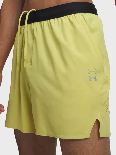 Короткие спортивные шорты Under Armour желтые