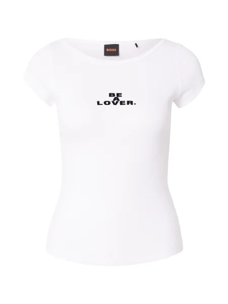 BOSS Majica C_Etine črna bela