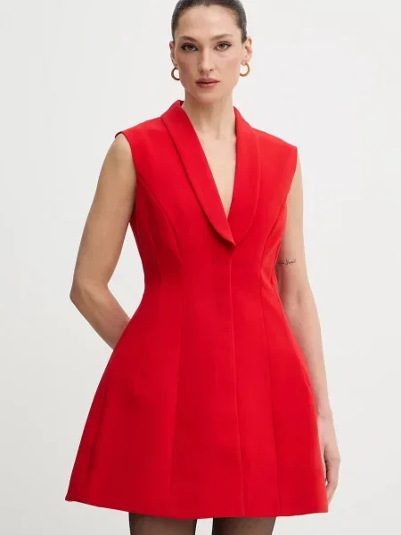 Сукня Bardot mini розкльошена білий