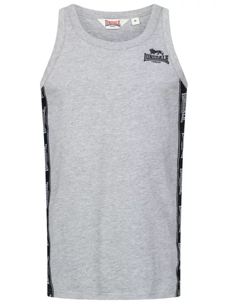 LONSDALE Tricou CLOUSTA gri negru