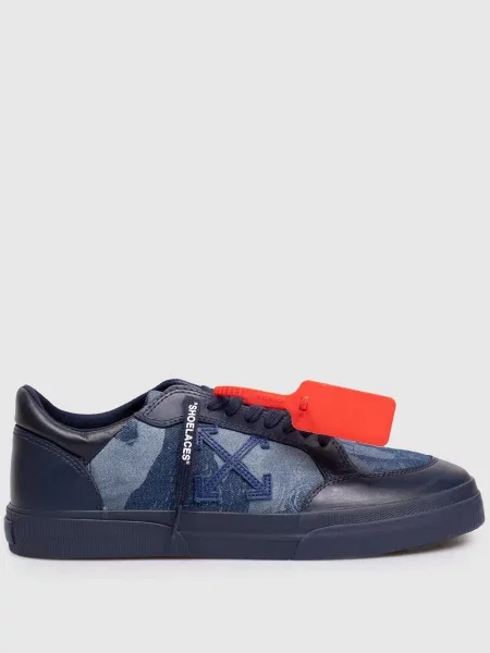 Комбіновані кеди Vulc Low Off-white сині