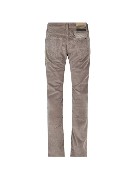 Pantaloni Jacob Cohën de catifea cord gri