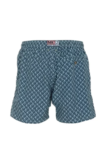 Slip de baie Mc2 Saint Barth cu imagine albastru