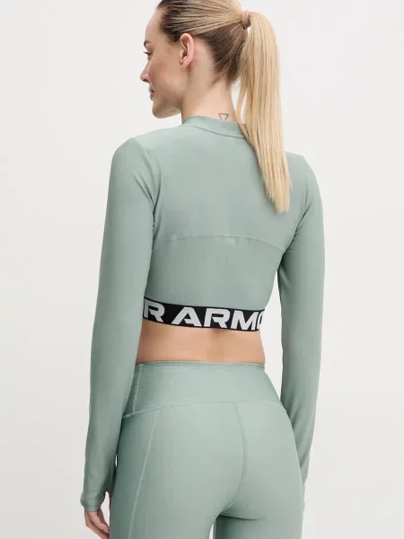 Тренувальна кофта Under Armour HotGear з принтом зелений