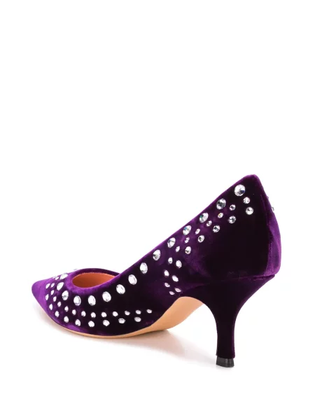 Pantofi cu toc Rochas violet
