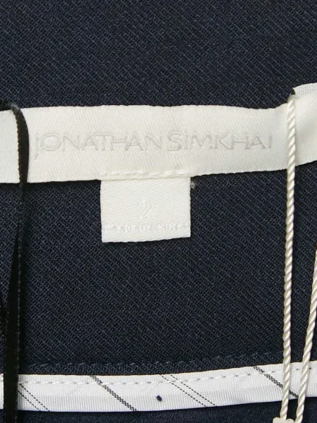 Pantaloni Simkhai cu dungi albastru