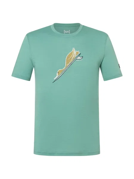 Koszulka SUPER.NATURAL M DUCK DIVE TEE zielona