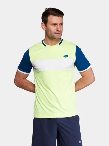 Футболка спортивна Lotto салатовий нейлон/поліестер