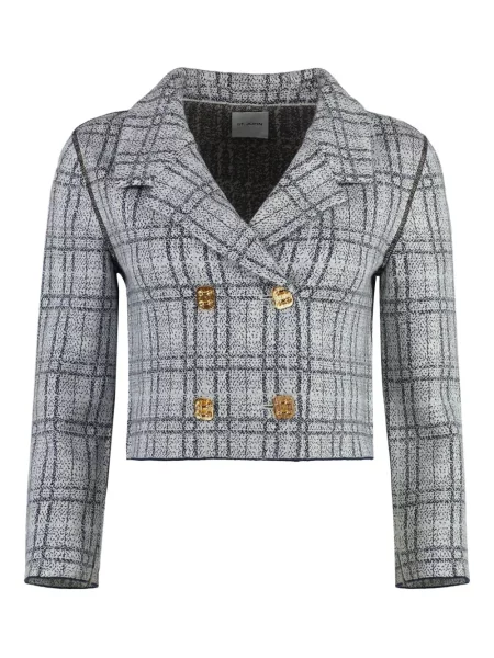 Kurtka St. John dwurzędowa biała