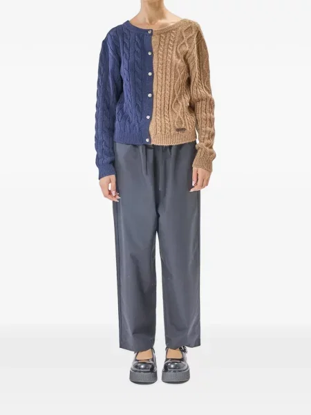 Cardigan Moschino tricotate albastru