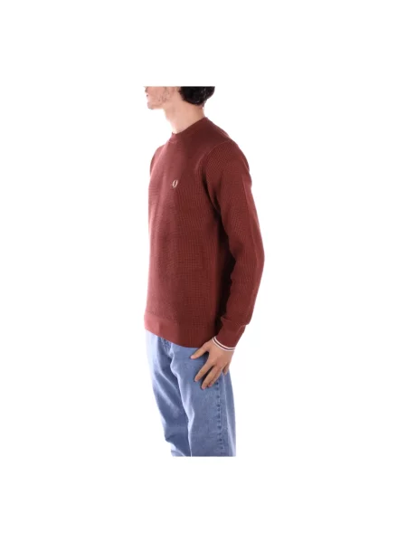Sweter Fred Perry brązowy