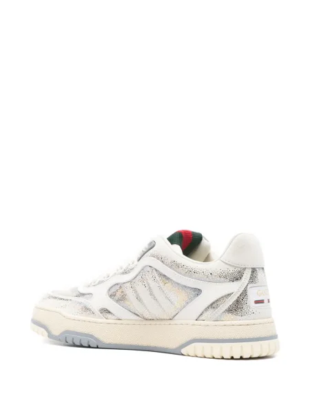 Sneakerși Gucci cu dungi alb