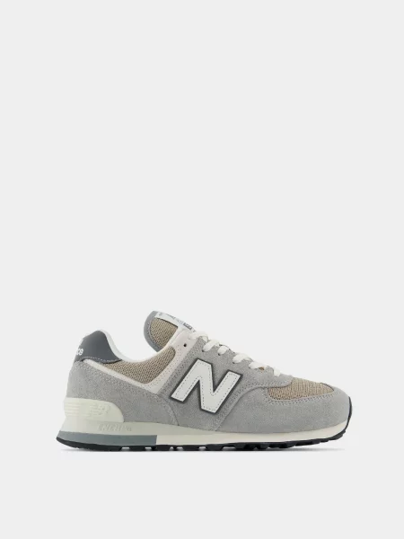 Кросівки повсякденні New Balance шкіра/текстиль/поліестер сірий