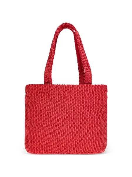 Hímzett shopper táska Jimmy Choo piros
