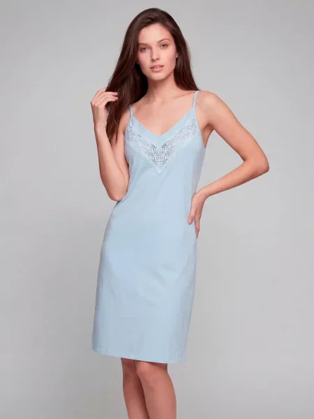 Нічна сорочка Roksana блакитний