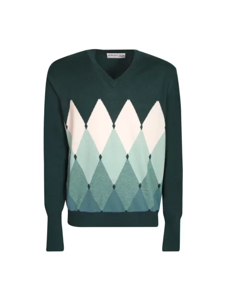 Sweter Ballantyne zielony