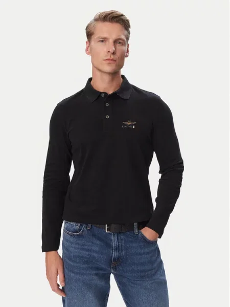 Aeronautica Militare Polo czarny