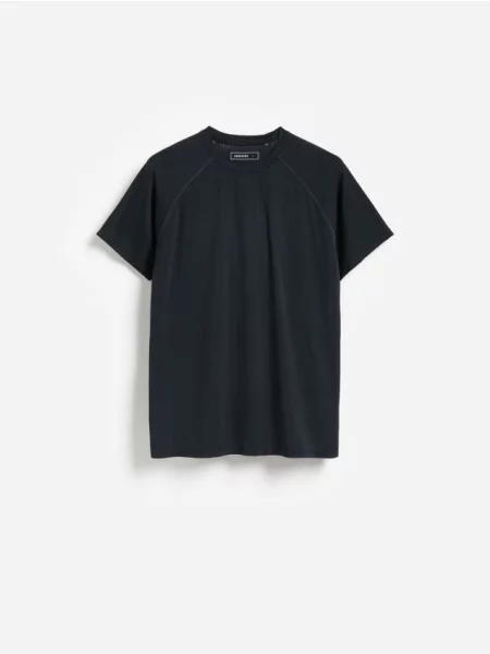 Reserved T-shirt regular fit czarny