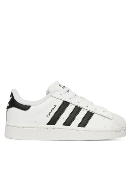 Adidas Sneakers Superstar II alb