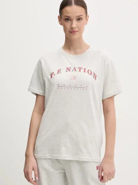 Тениска P.E Nation Liberation сиво