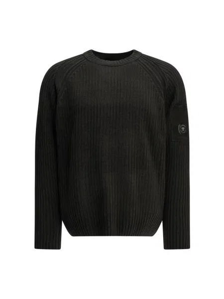Dzianinowy sweter C.p. Company szary