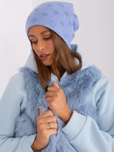 Șapcă Fashionhunters albastru