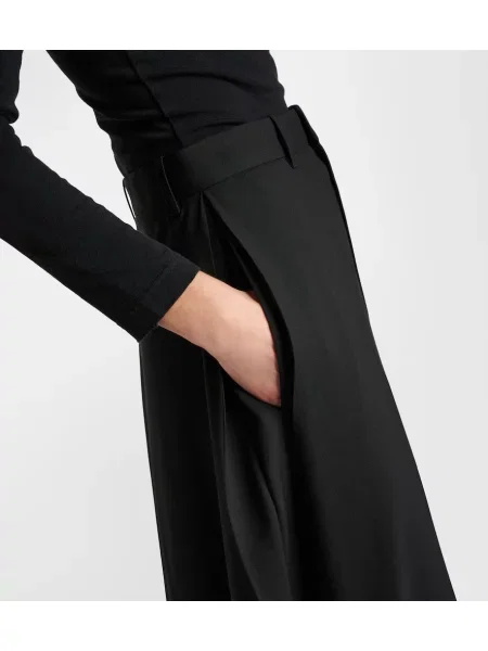 Fustă Balenciaga de lână negru