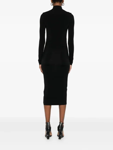 Rochie Off-white cu volane alb