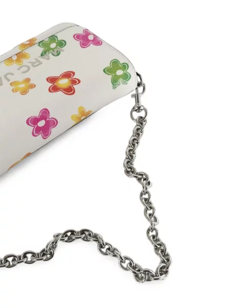 Colier Marc Jacobs din piele alb