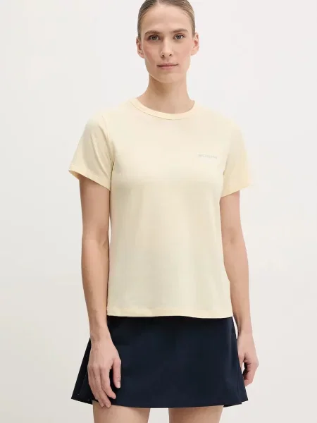 Спортна тениска Columbia Sun Trek жълто