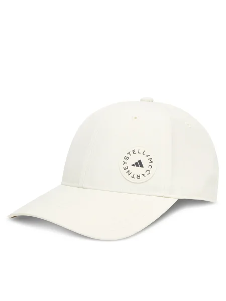 Шапка с козирка adidas by Stella McCartney бежов