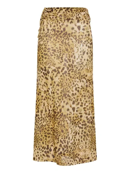 LSCN by LASCANA Fustă / închis / maro bej