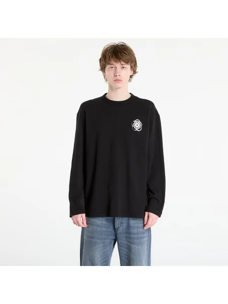 Футболка Kenzo в цветочек черная