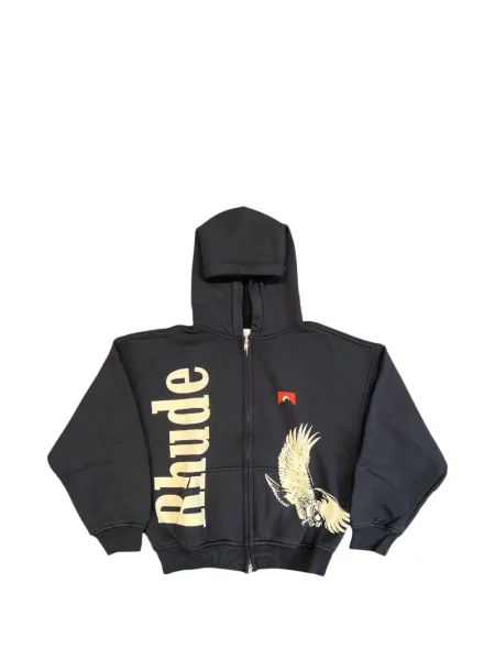Hanorac cu glugă Rhude negru