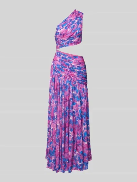 Sukienka wieczorowa z wycięciem Adlysh niebieska