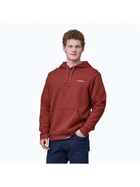 Суитшърт Patagonia Fitz Roy Icon Uprisal Hoody mangrove red червено