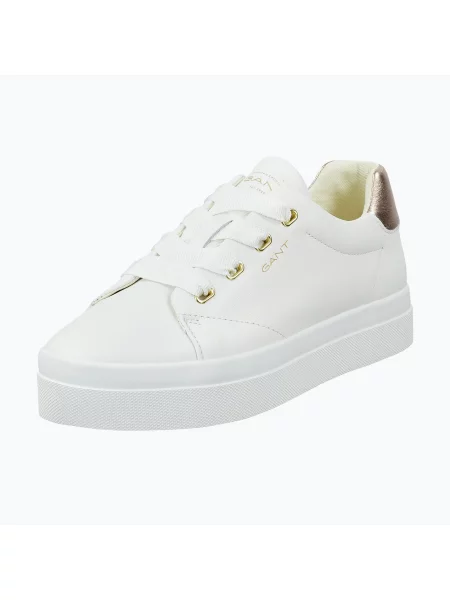 Aur roz sneakerși Gant alb