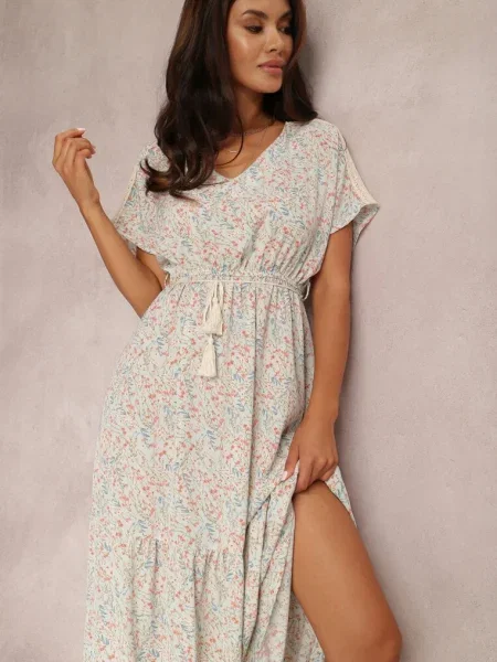 Rochie deschis Armolda albastru